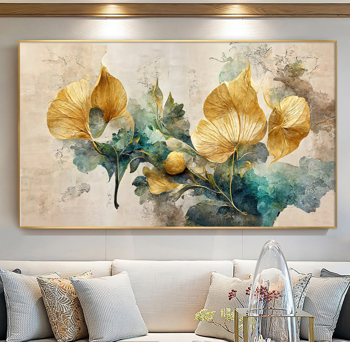 Art feuilles d'or 70
