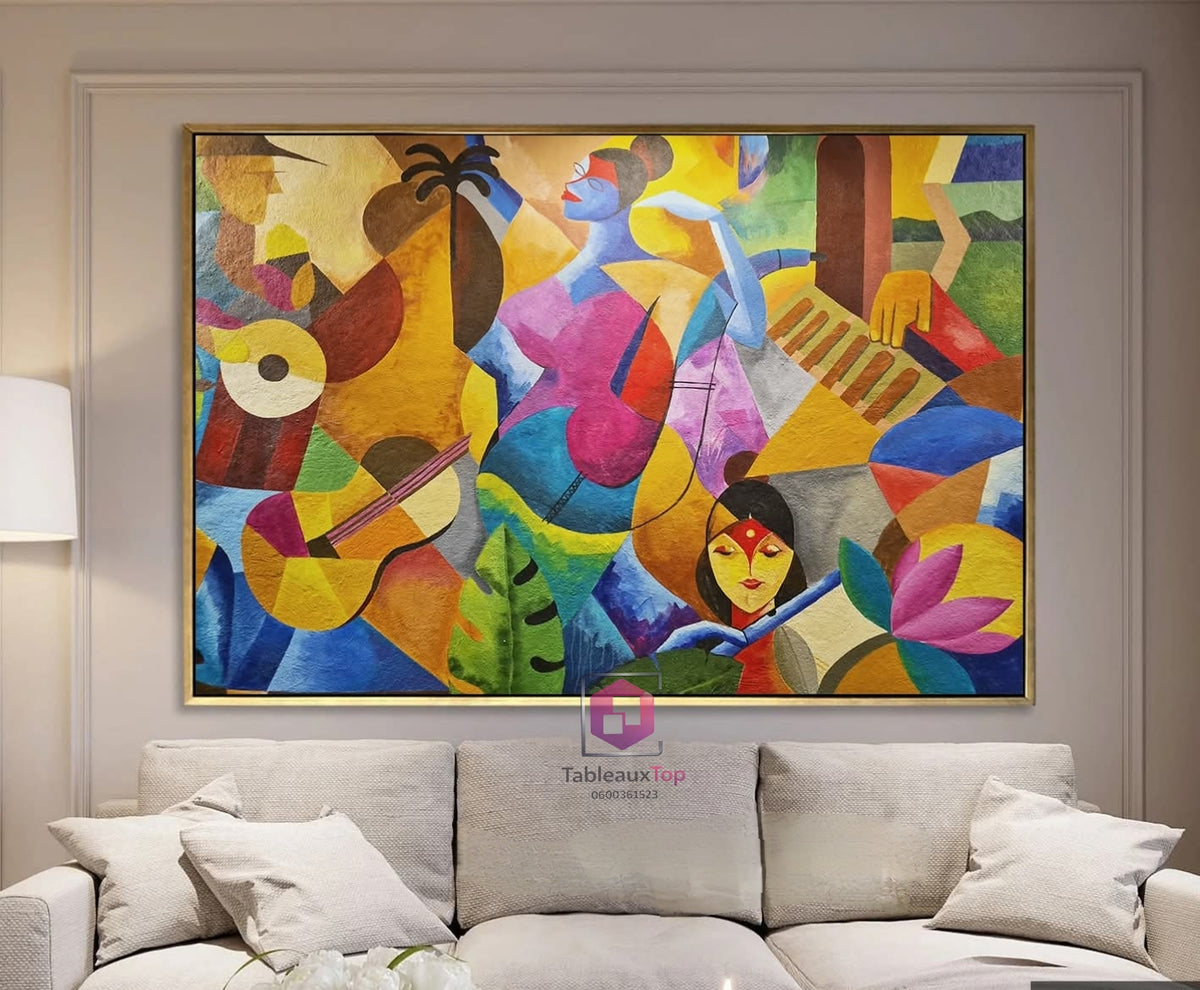 Abstract wall art