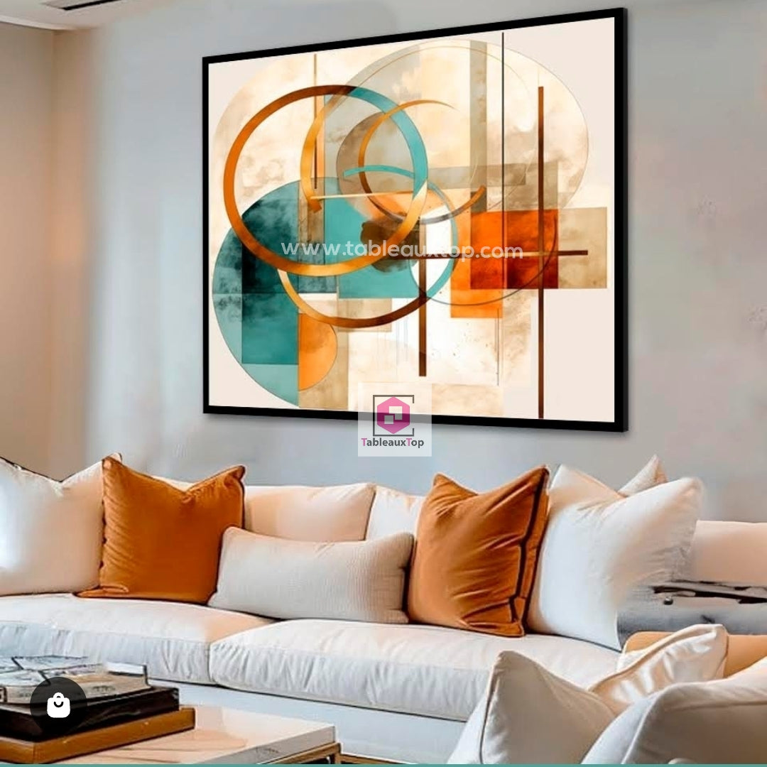 Abstract wall art