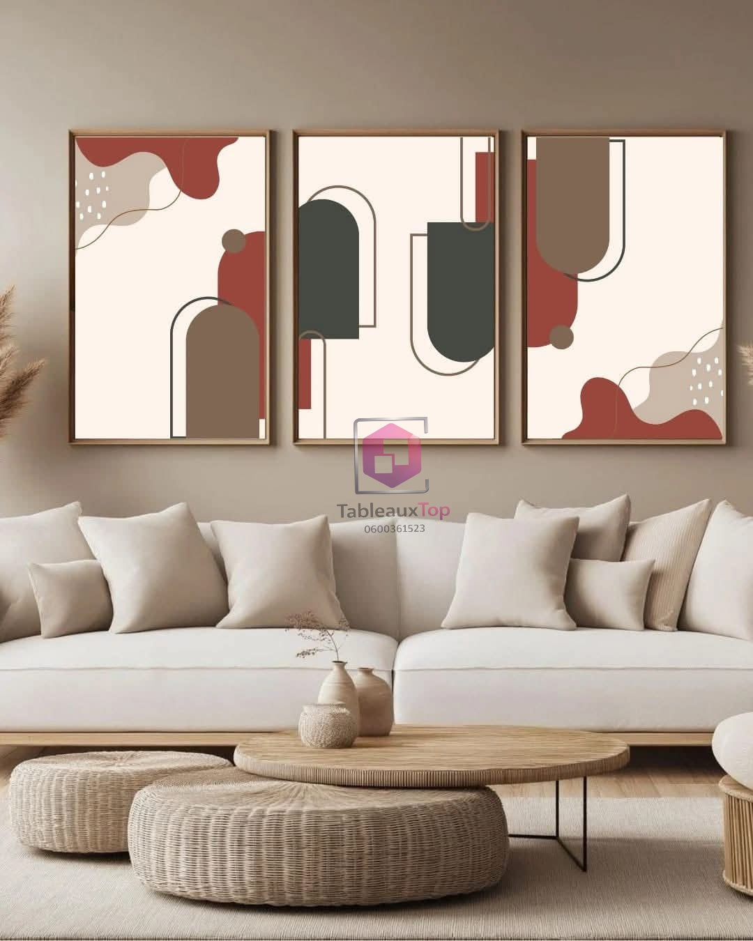 Abstract wall art
