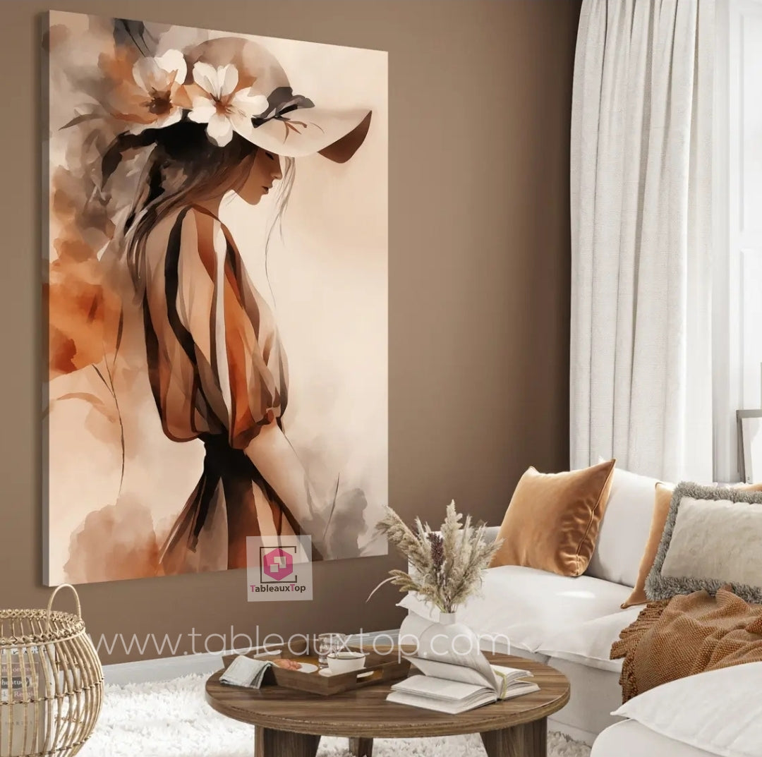 Élégante femme