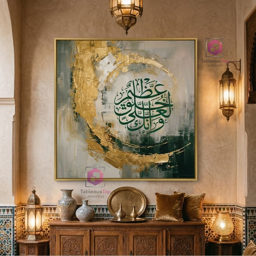 "وإنك لعلى خلق عظيم"