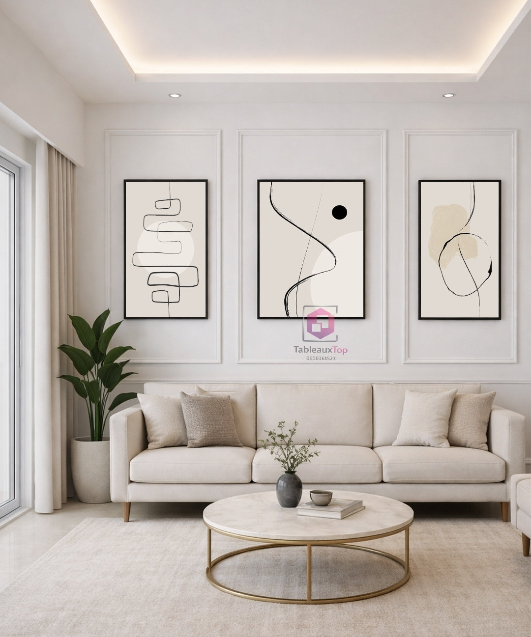 Abstract wall art