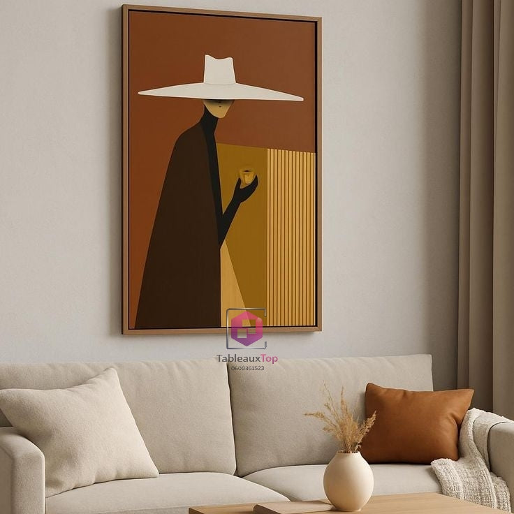 Abstract woman art