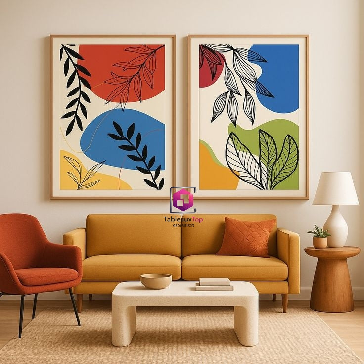 Botanical abstract art