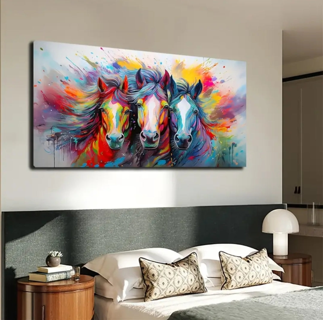 Colorful horse