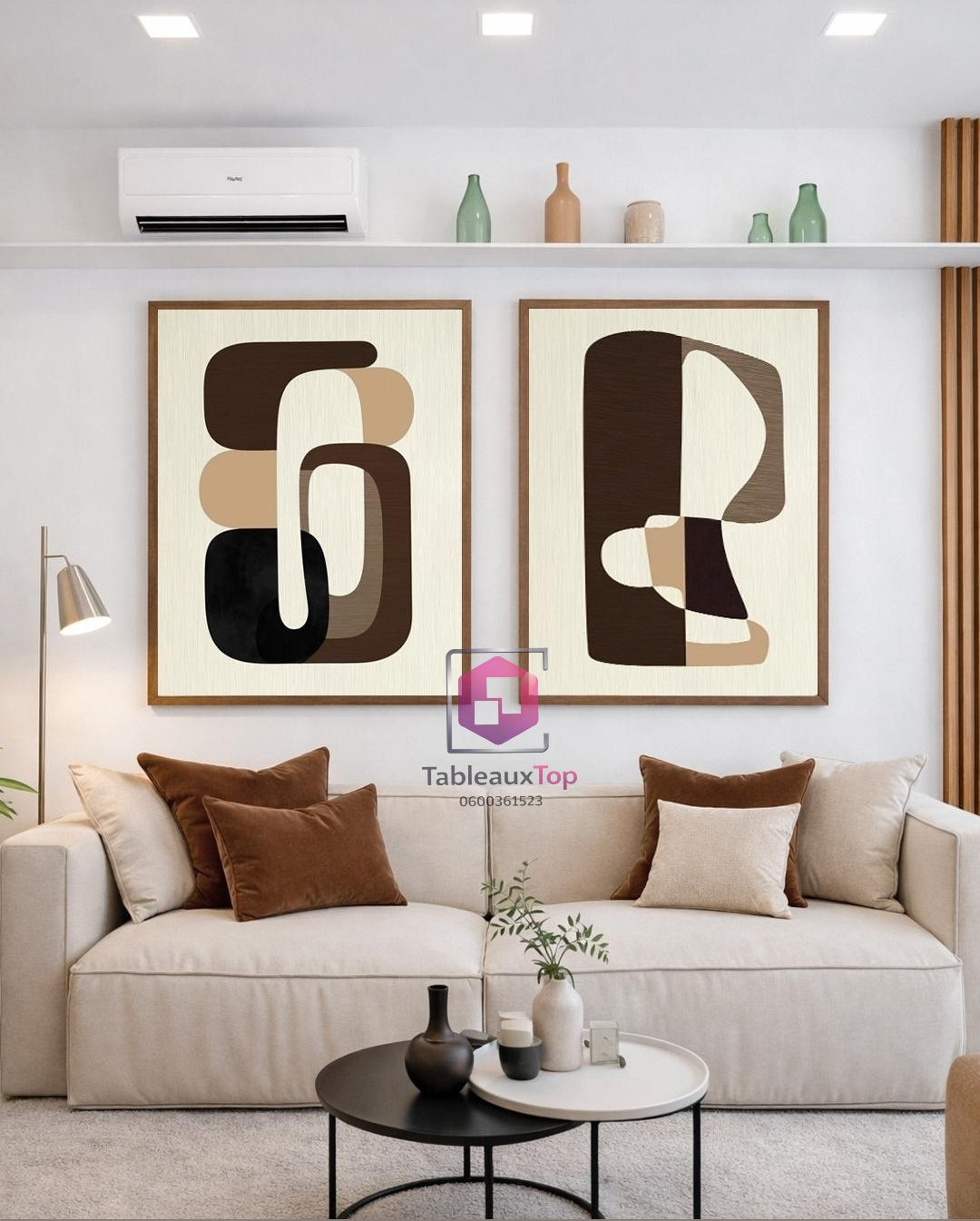 Abstract wall art