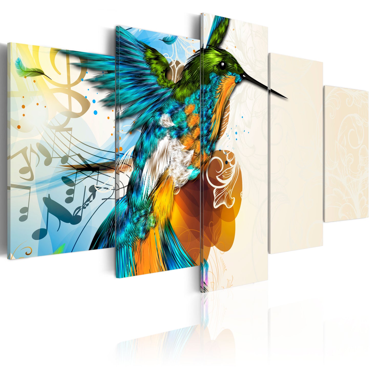 tableau oiseau