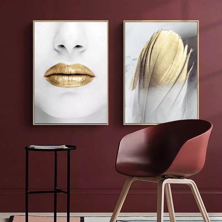 Gold and withe