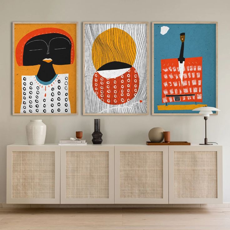 Abstract wall art
