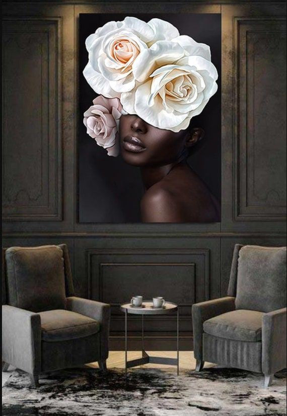 Rose head woman