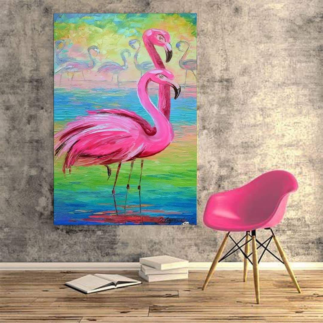 flamants roses