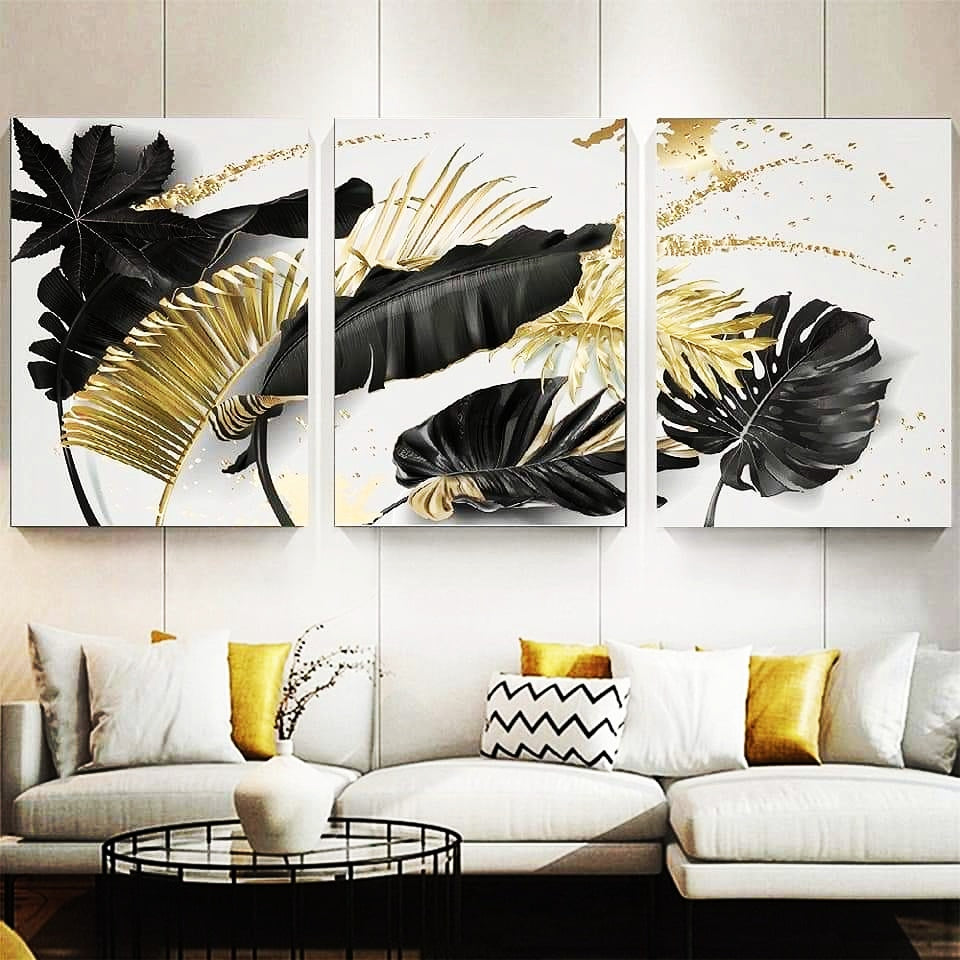 Black and gold