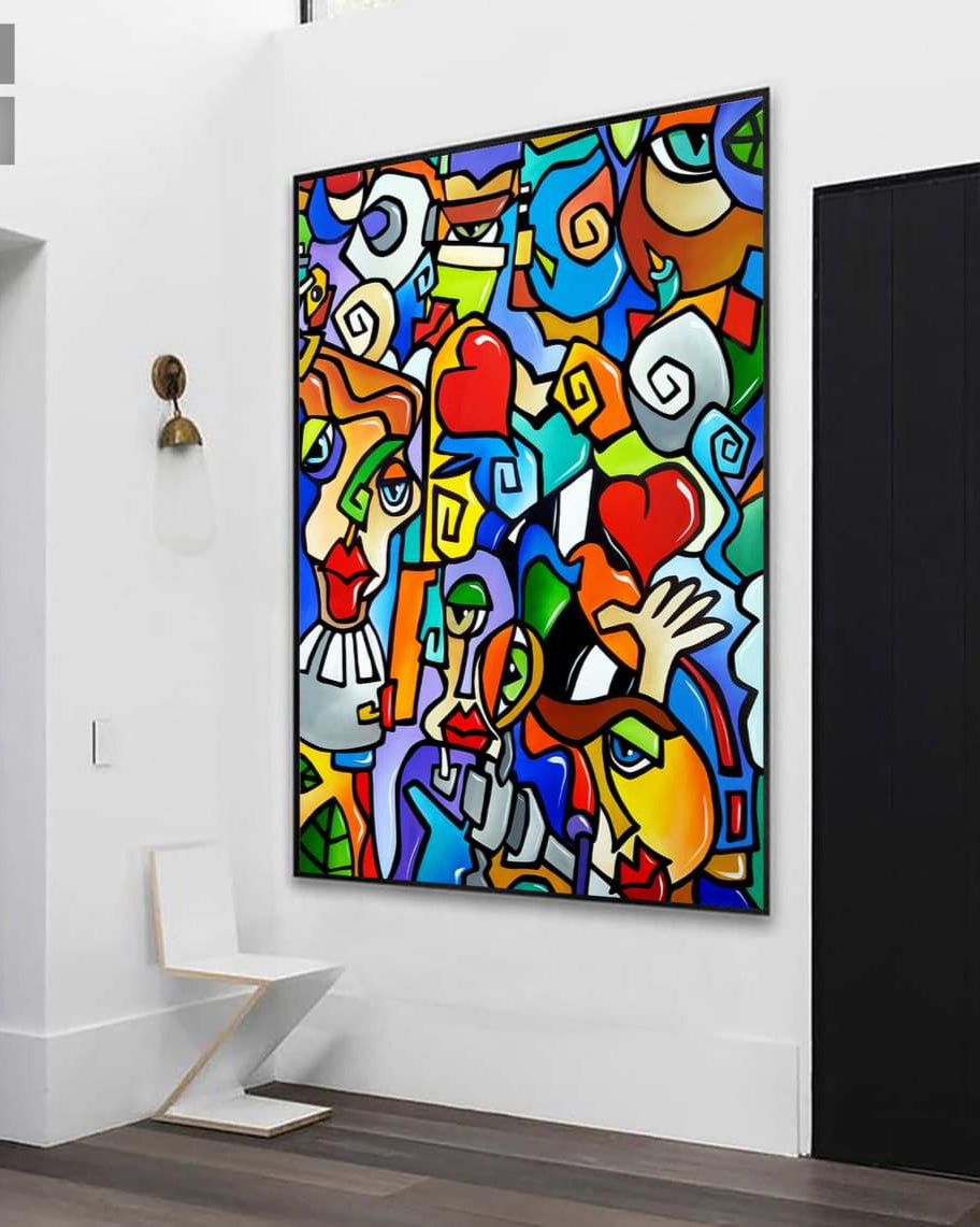 Tableau abstrait
