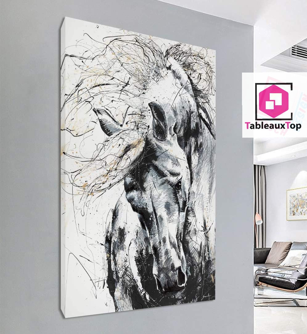 Tableau cheval