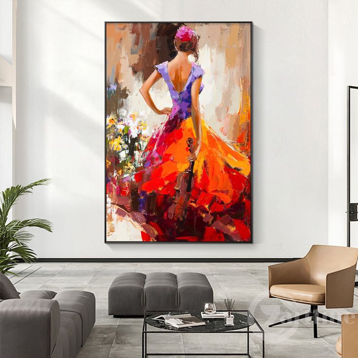 Tableau musicienne