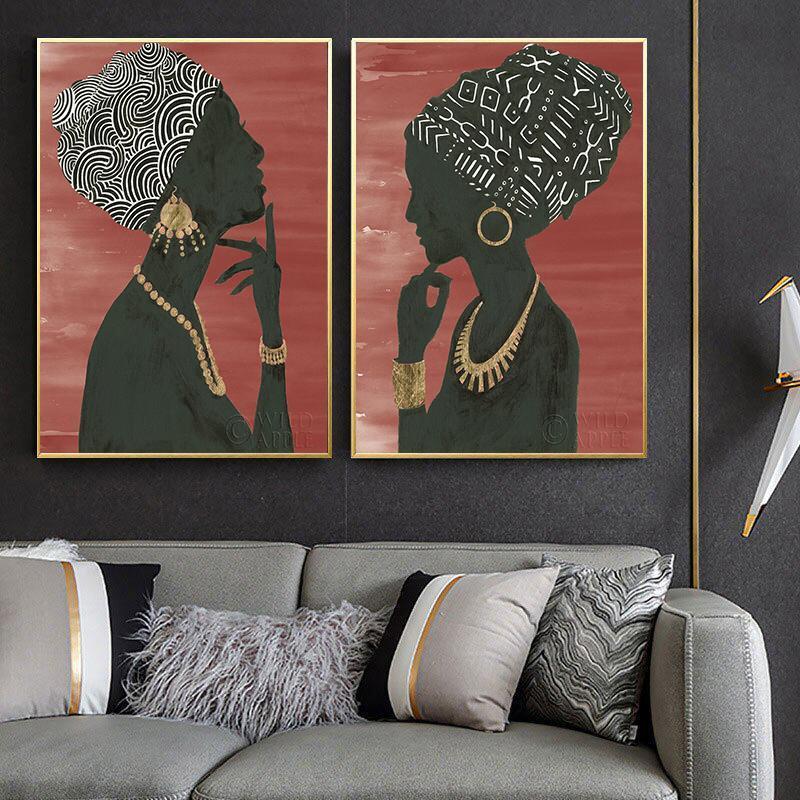 Tableaux femmes africaines