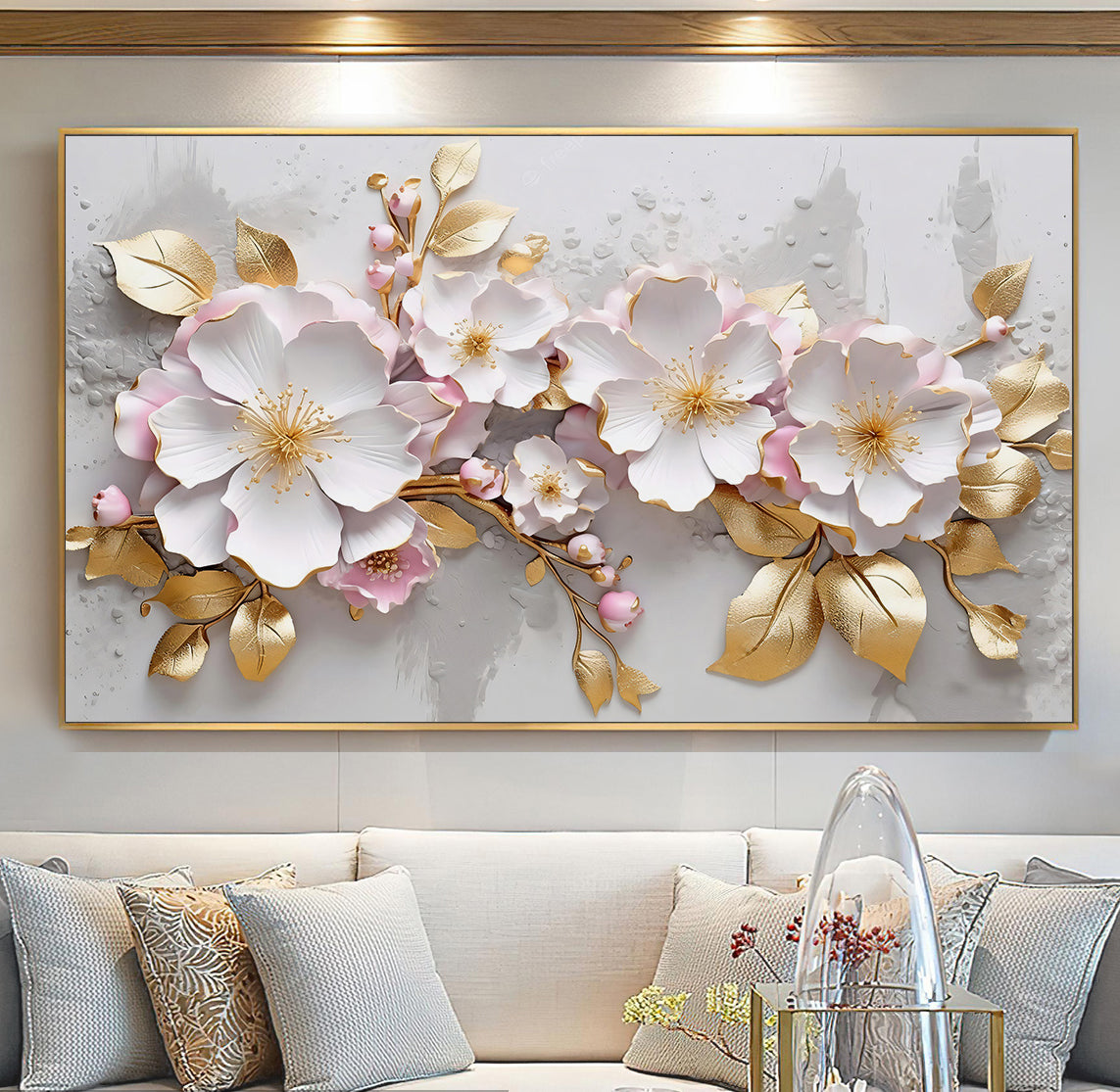 Art feuilles d'or 50