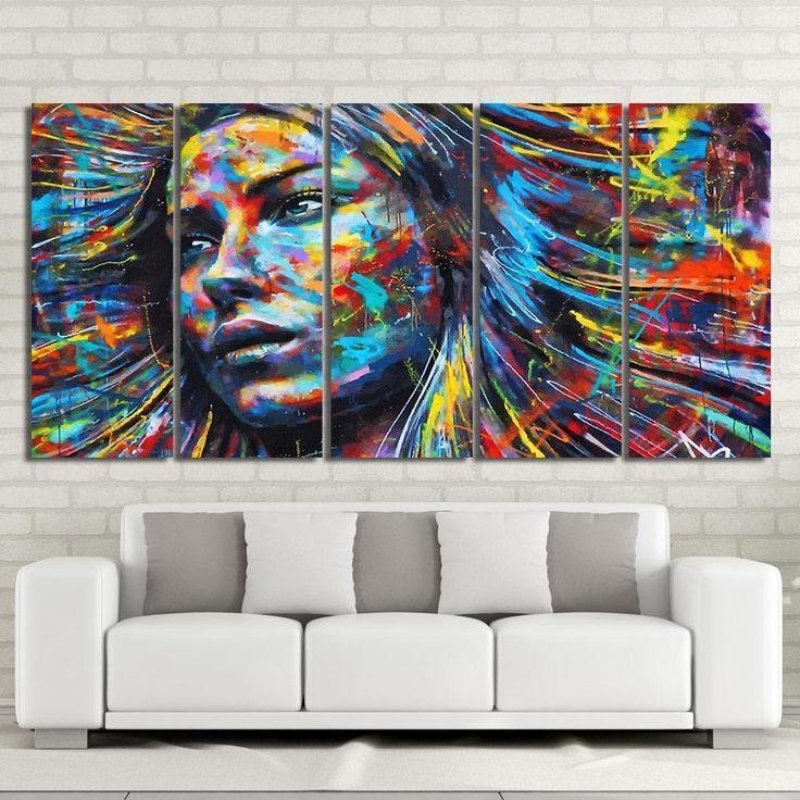 Colorful face