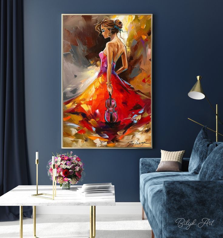 Tableau musicienne