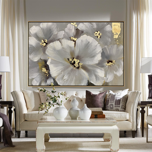 Flower wall art 1
