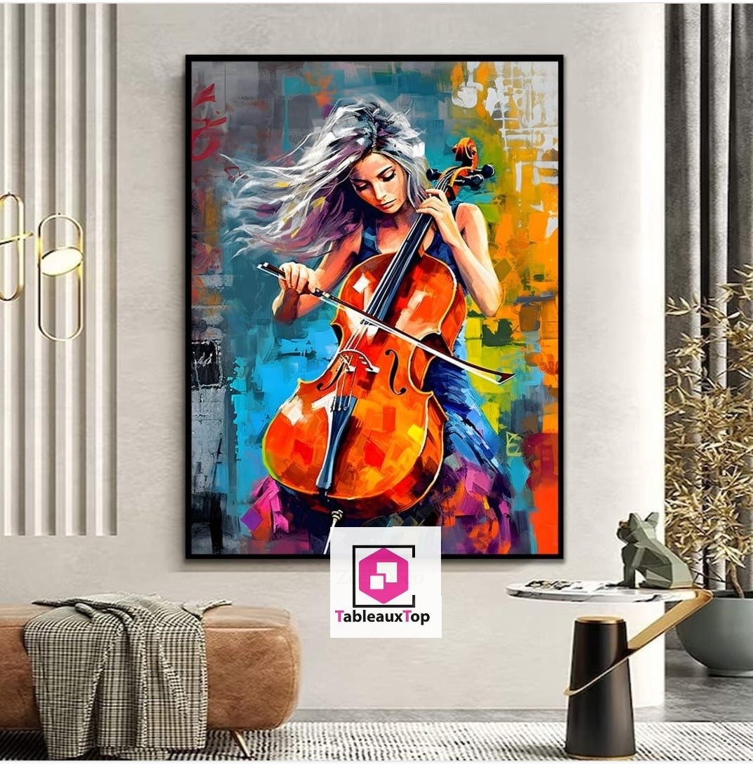 Tableau musicienne