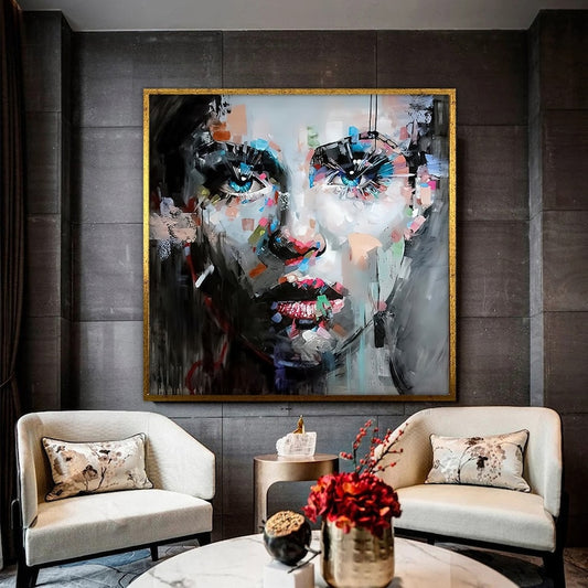 Visage femme