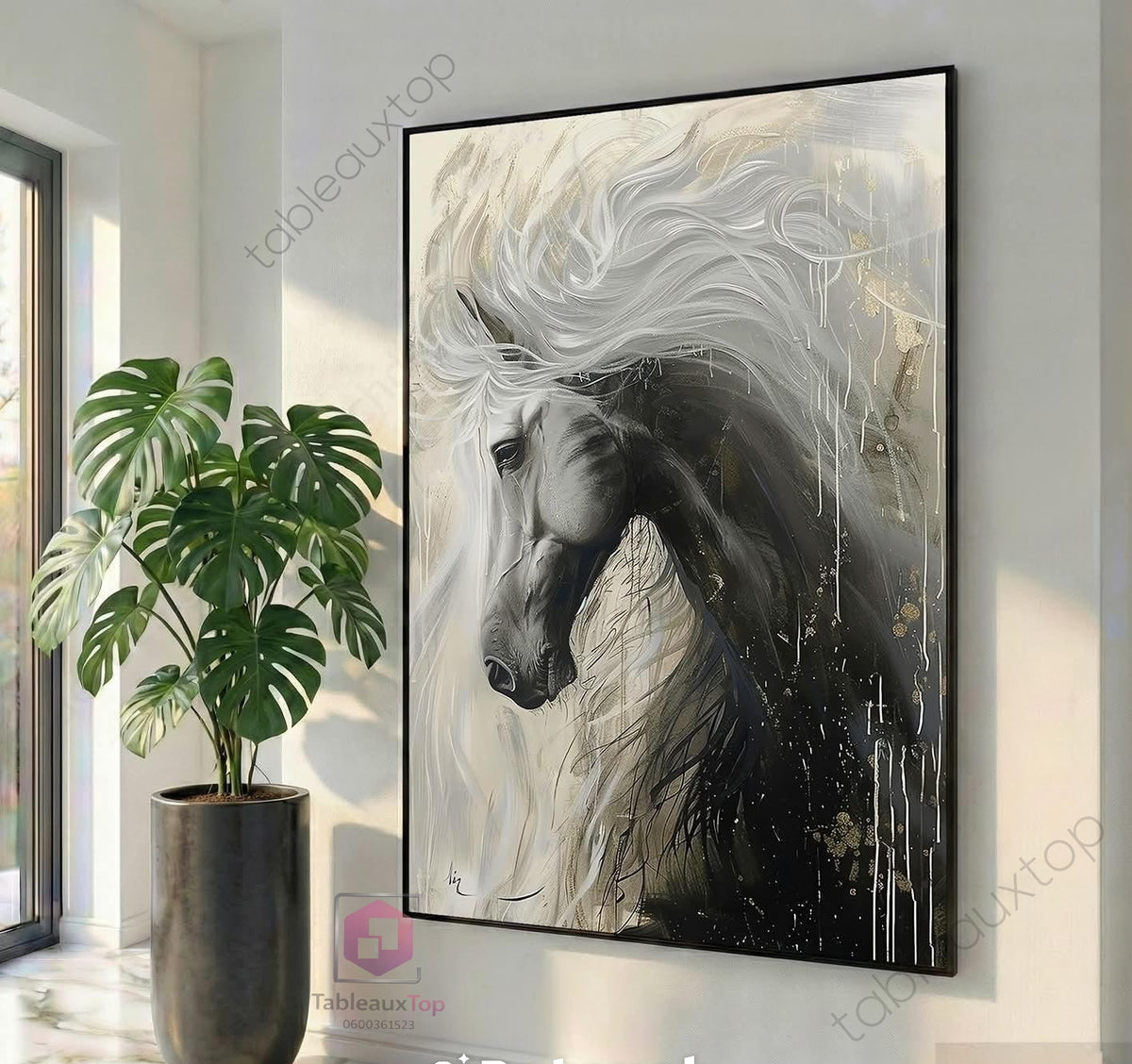 Horse wall art
