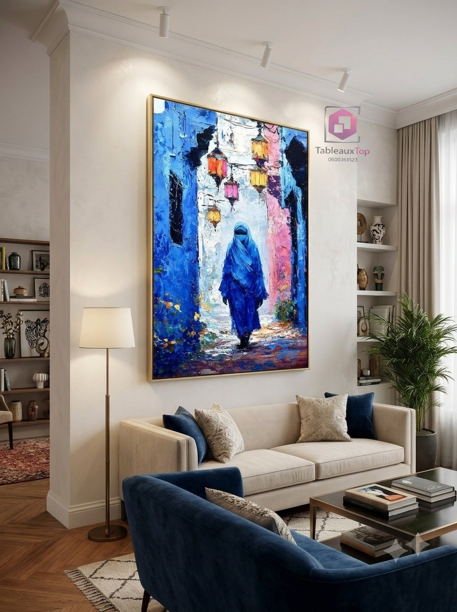 Balade en bleu