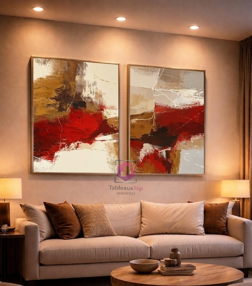 Abstract wall art