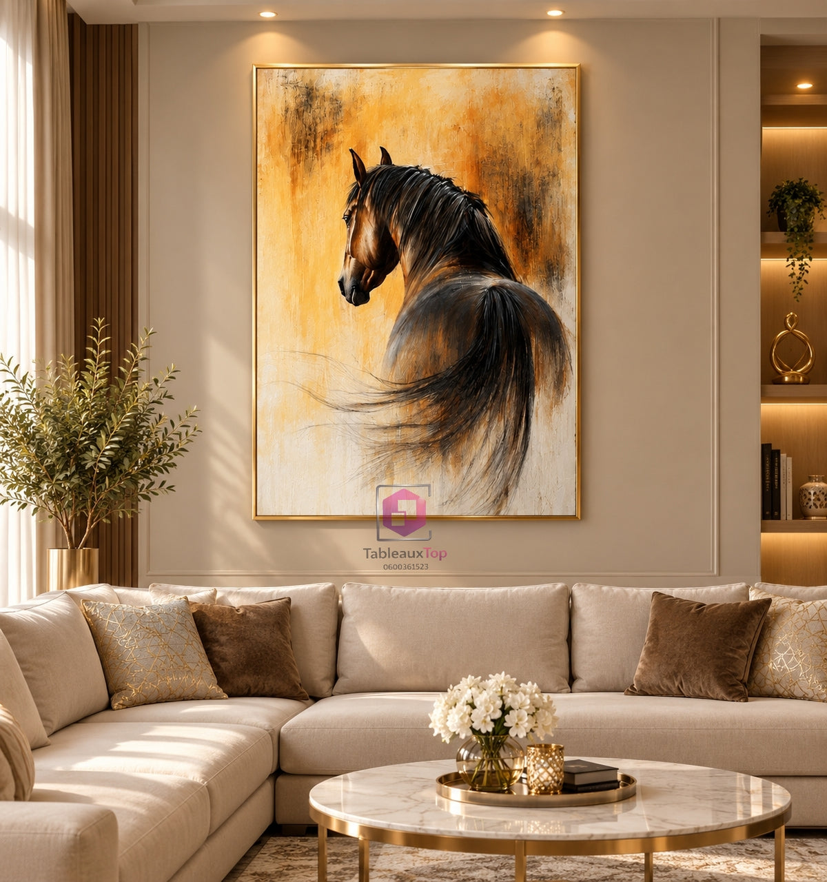 Horse wall art