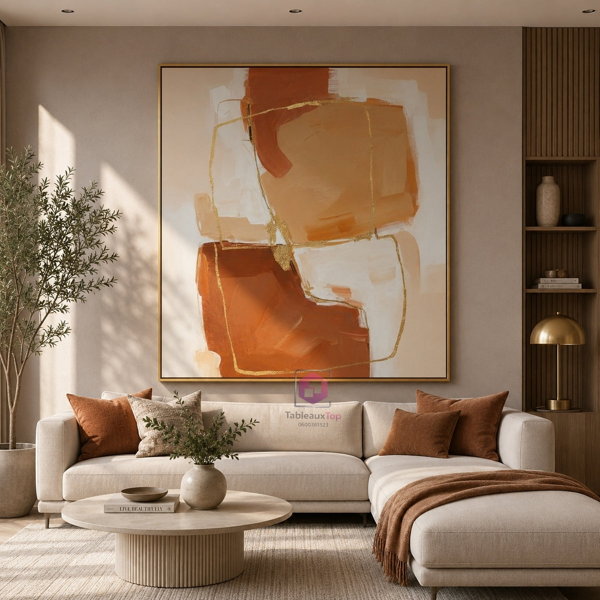 Abstract wall art