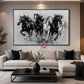 Horses wall art