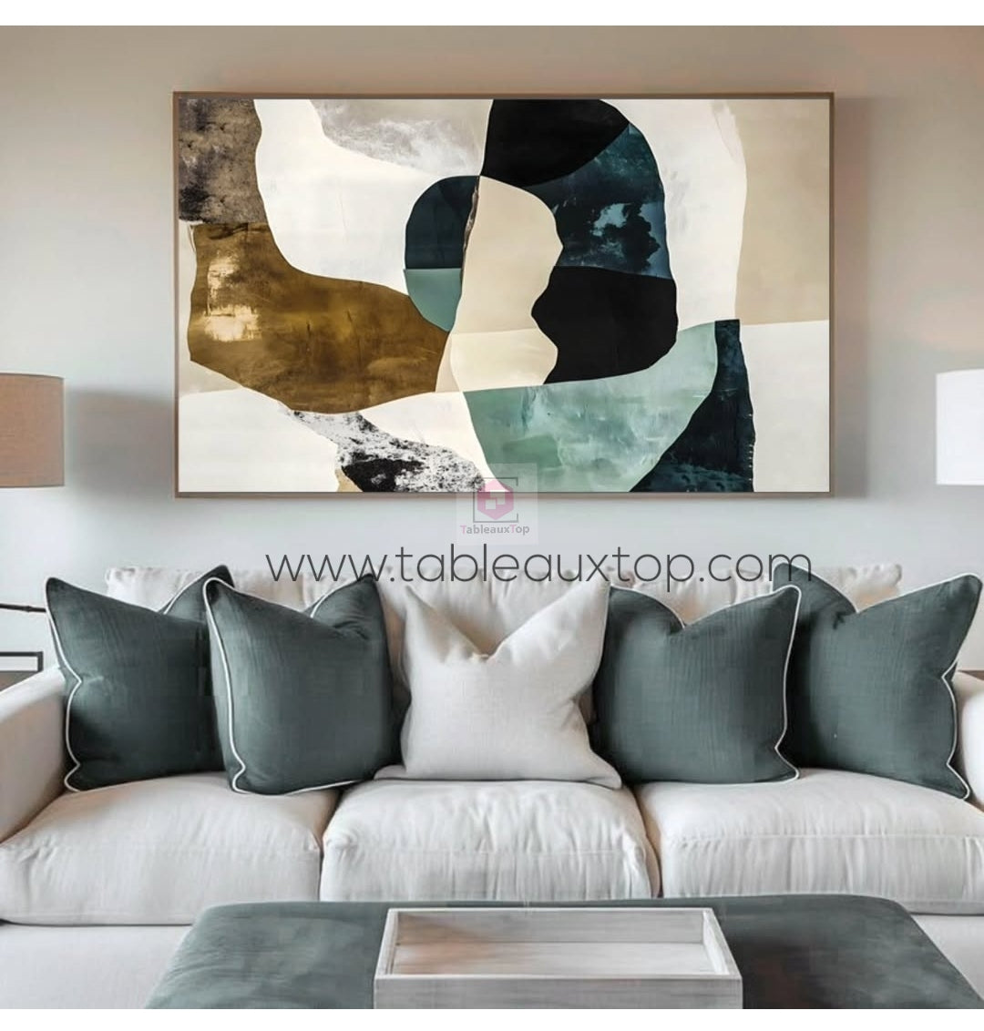 Tableau abstrait moderne