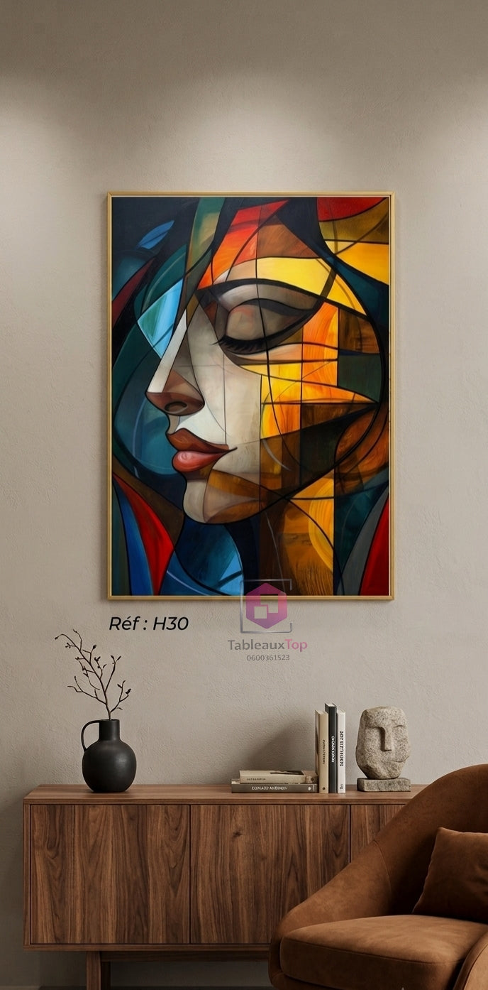 Portrait art déco