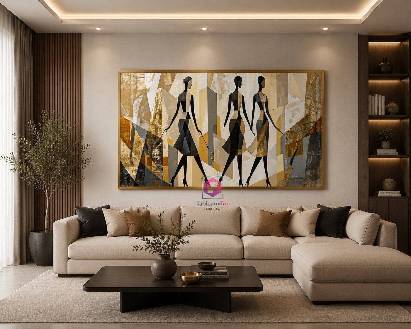 Abstract wall art