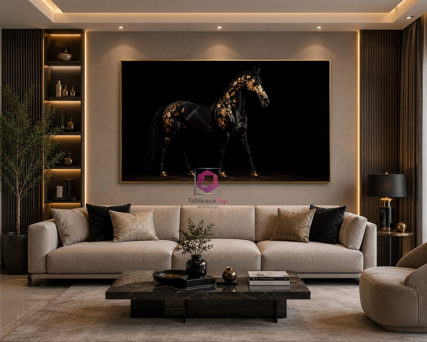 Horse wall art