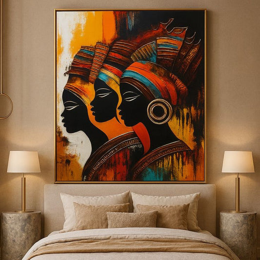 African woman Wall art