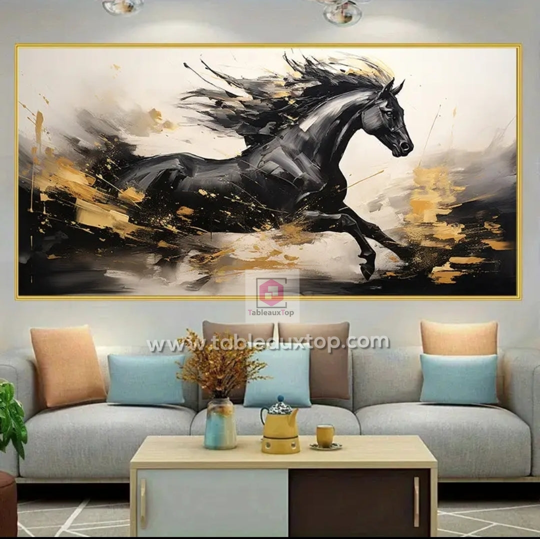 Cheval noir