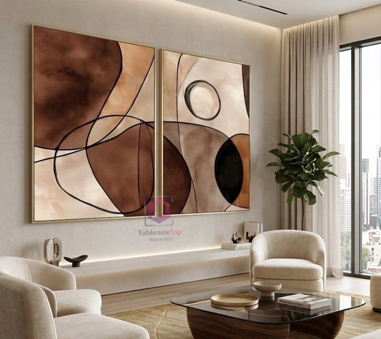 Abstract wall art