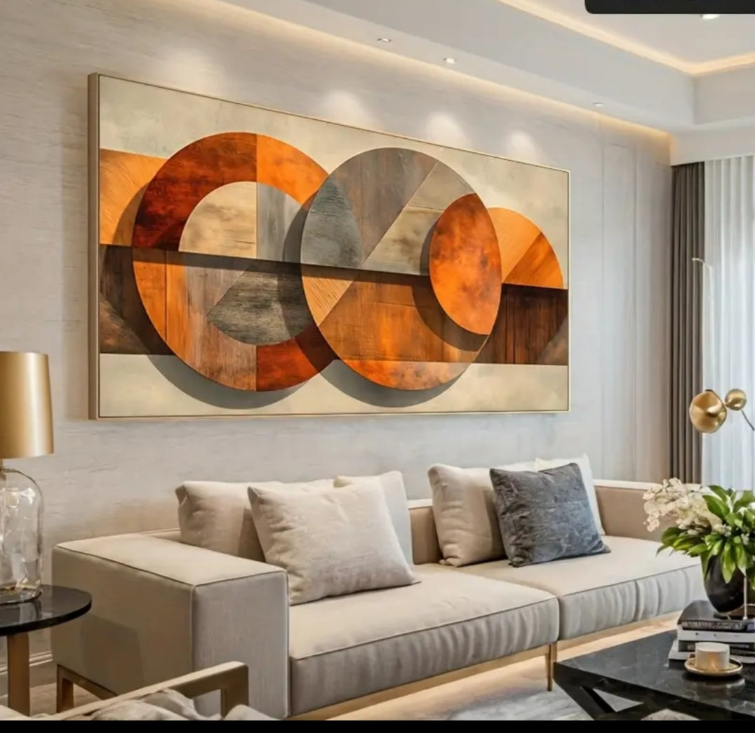 Tableau moderne abstrait