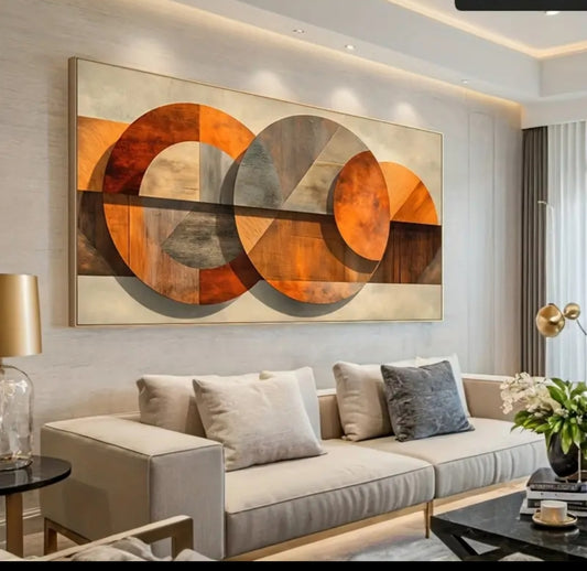 Tableau moderne abstrait