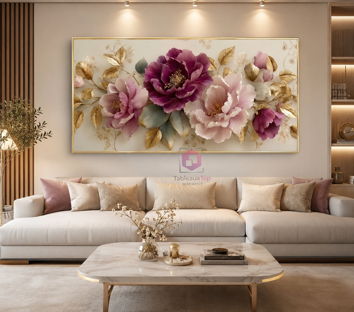 Floral art déco