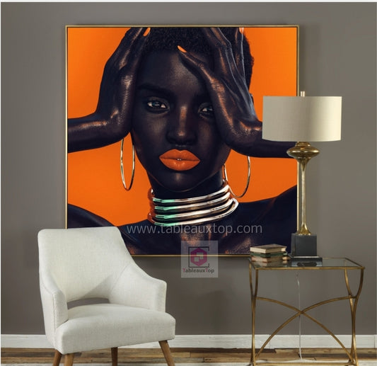 Portrait Femme africaine