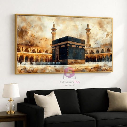 Kaaba panoramic wall Art