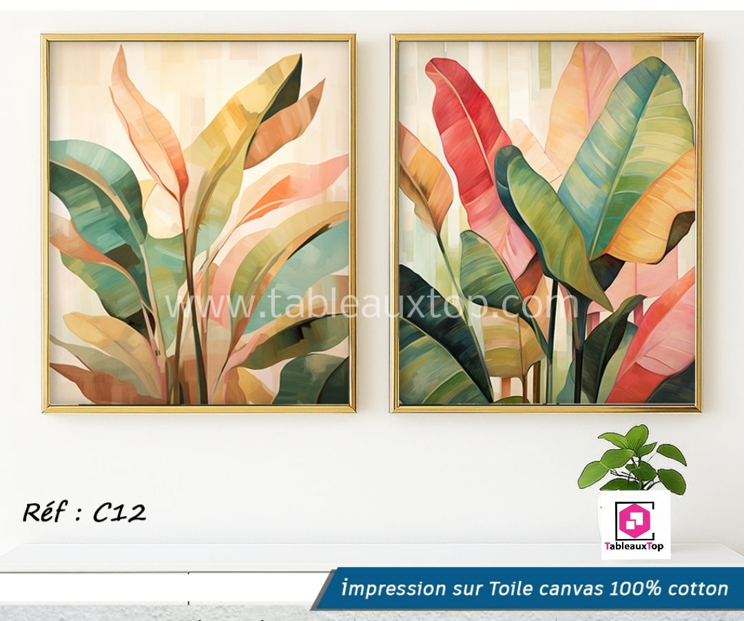 Tropical wall art
