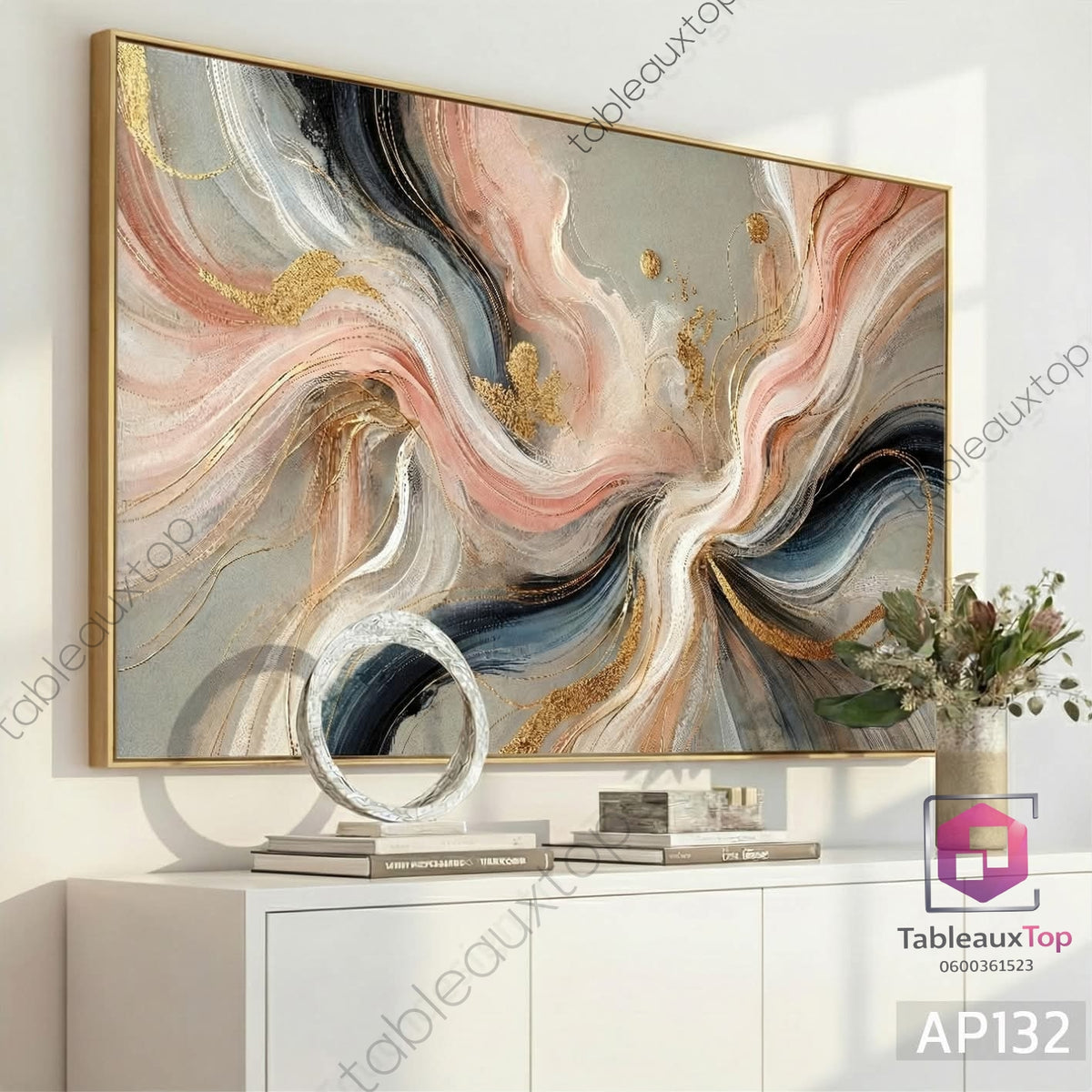 Abstract wall art