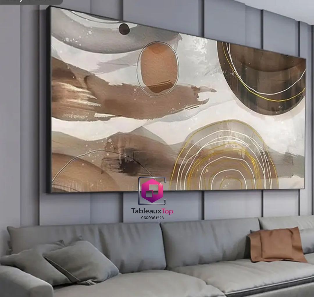 Tableau abstrait moderne
