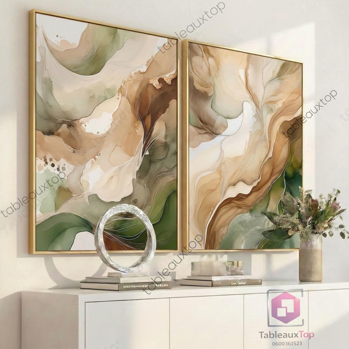 Abstract wall art