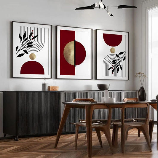 Abstract wall art Bordeaux